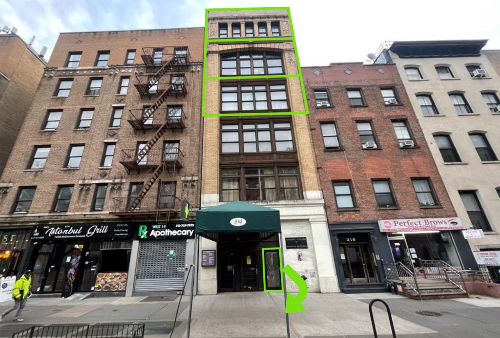 314 WEST 14TH STREET: LOWER LEVEL, 4TH, 5TH, & 6TH FLOOR – RETAIL LEASE